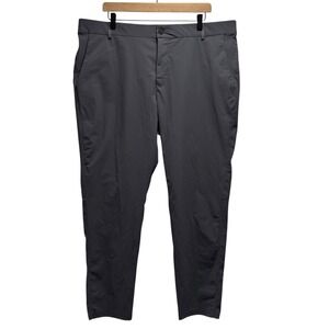 UNRL Men's 2XL (Short Inseam 29") Blue/Gray Performance Tapered Golf Chino Pants